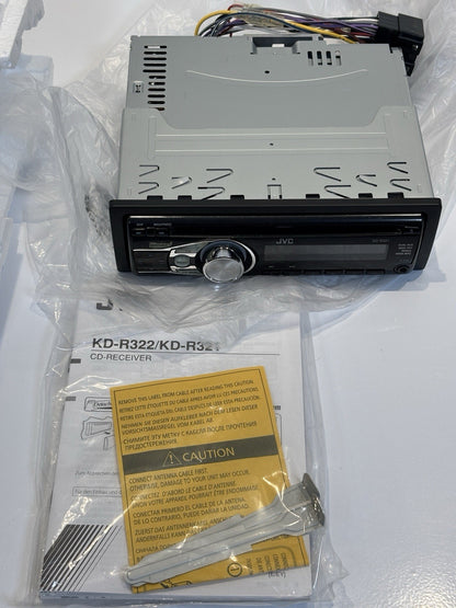 JVC KD-R321 Car Stereo Radio CD MP3 Player Receiver Head Unit AUX IN VGC+
