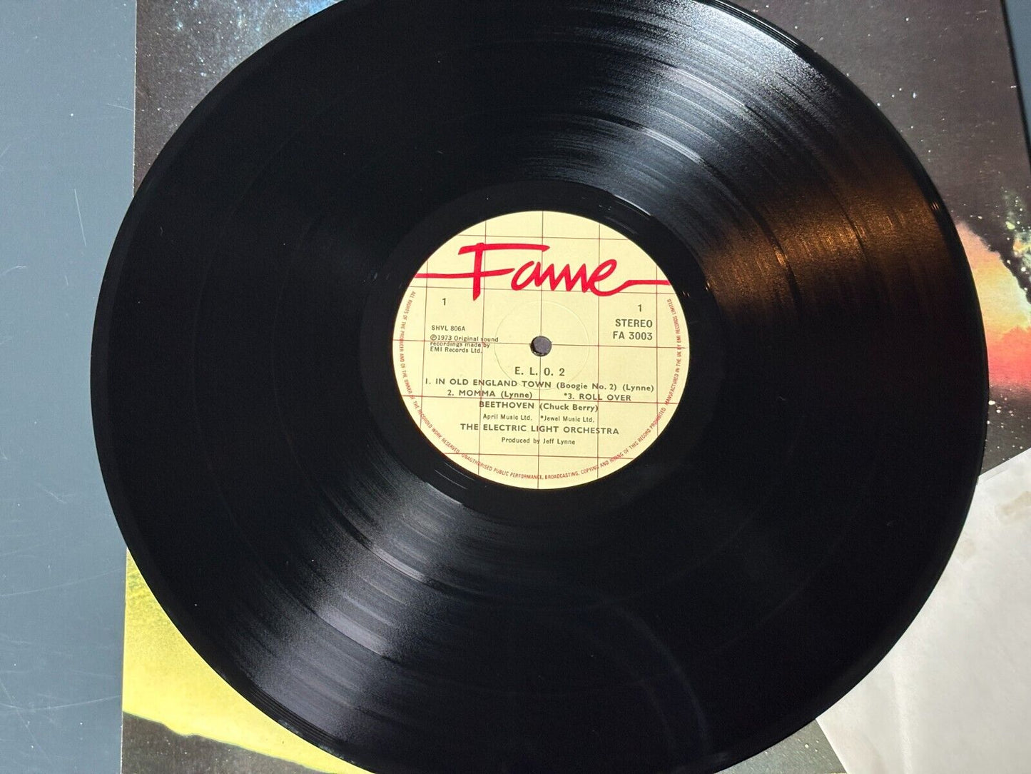 THE ELECTRIC LIGHT ORCHESTRA elo 2 FA 3003, vinyl, album, fame, uk