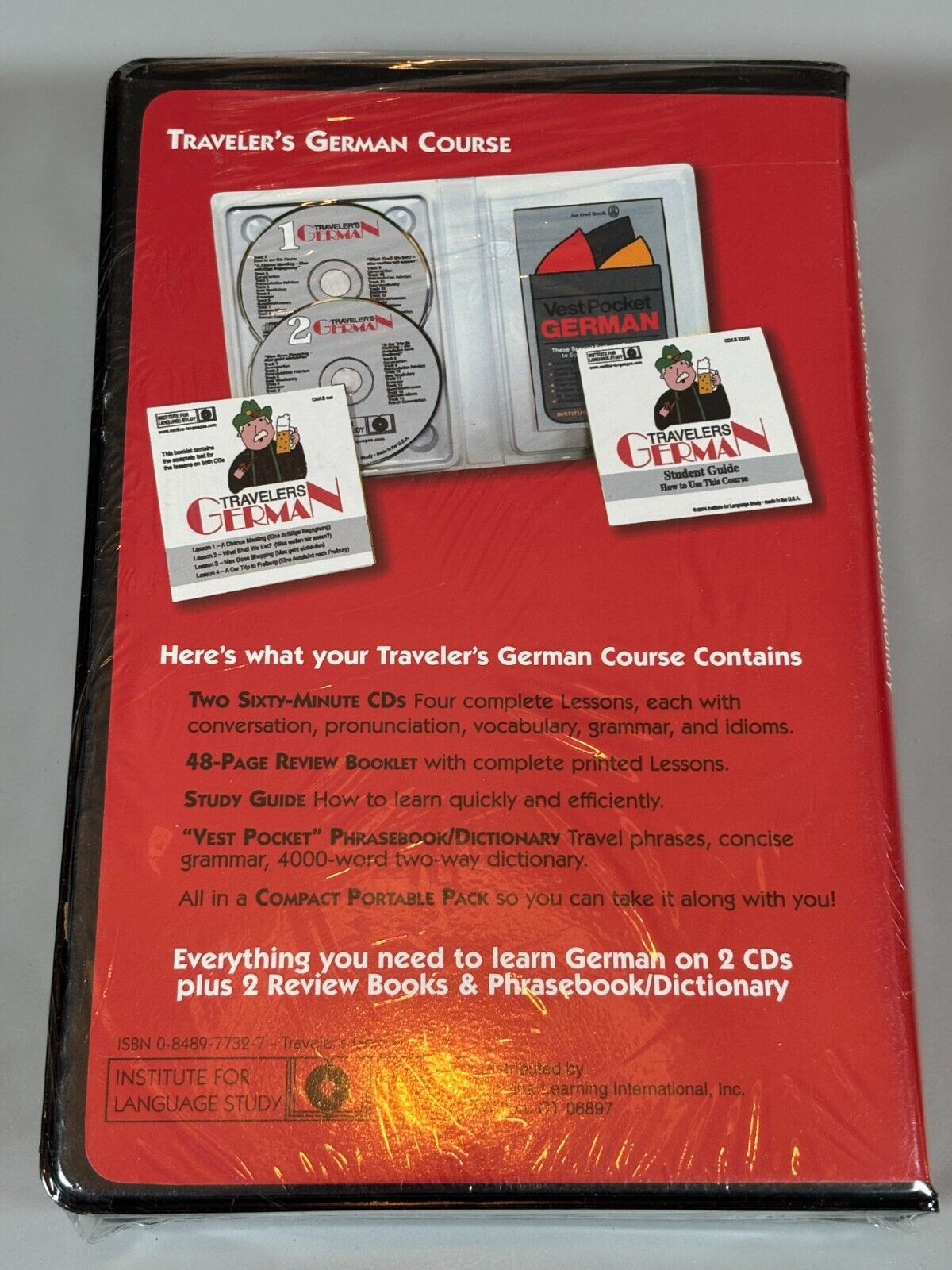 Traveler's German CD Course Cortina Travelpack