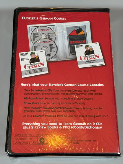 Traveler's German CD Course Cortina Travelpack