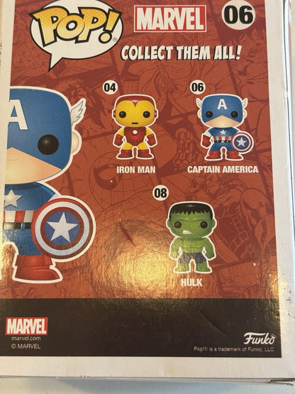 06 Captain America - Marvel - Funko POP 2017 Summer Convention Exclusive