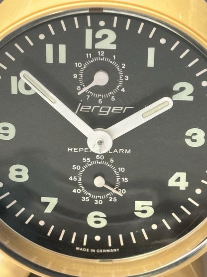 Vintage Jerger Alarm Clock Made In Germany