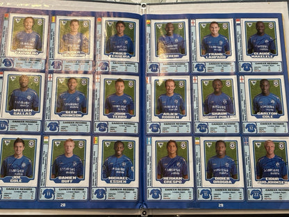 Merlin FA Premier League 06 Hardback Binder COMPLETE Rare Complete Certificate