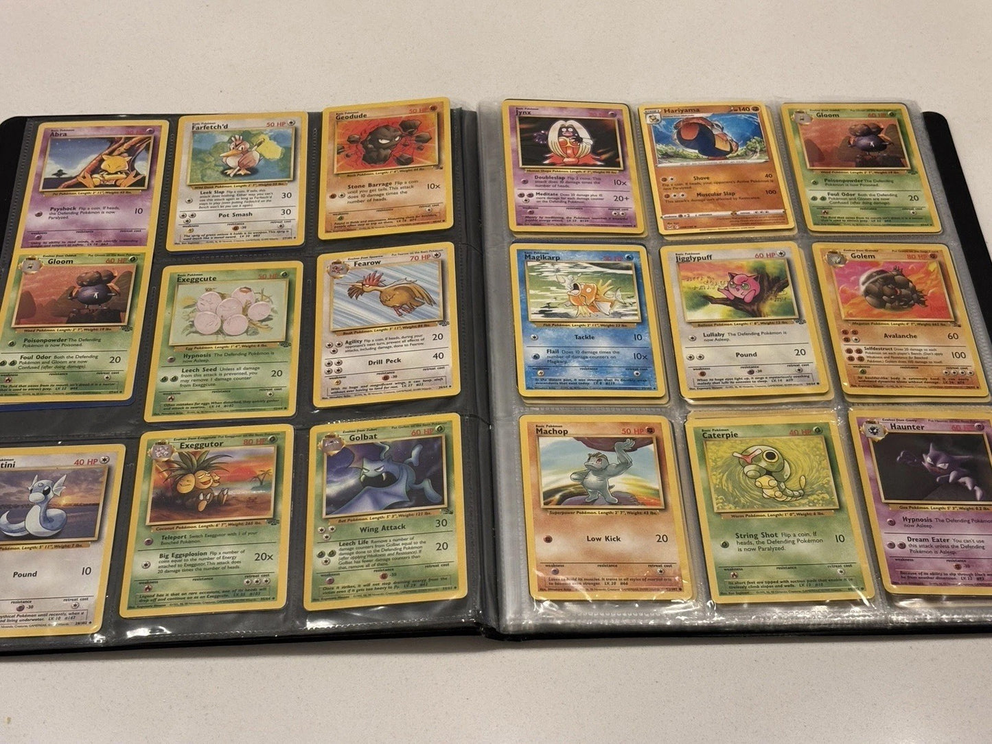 Pokemon Binder With 180x Cards inc 55x Jungle WOTC