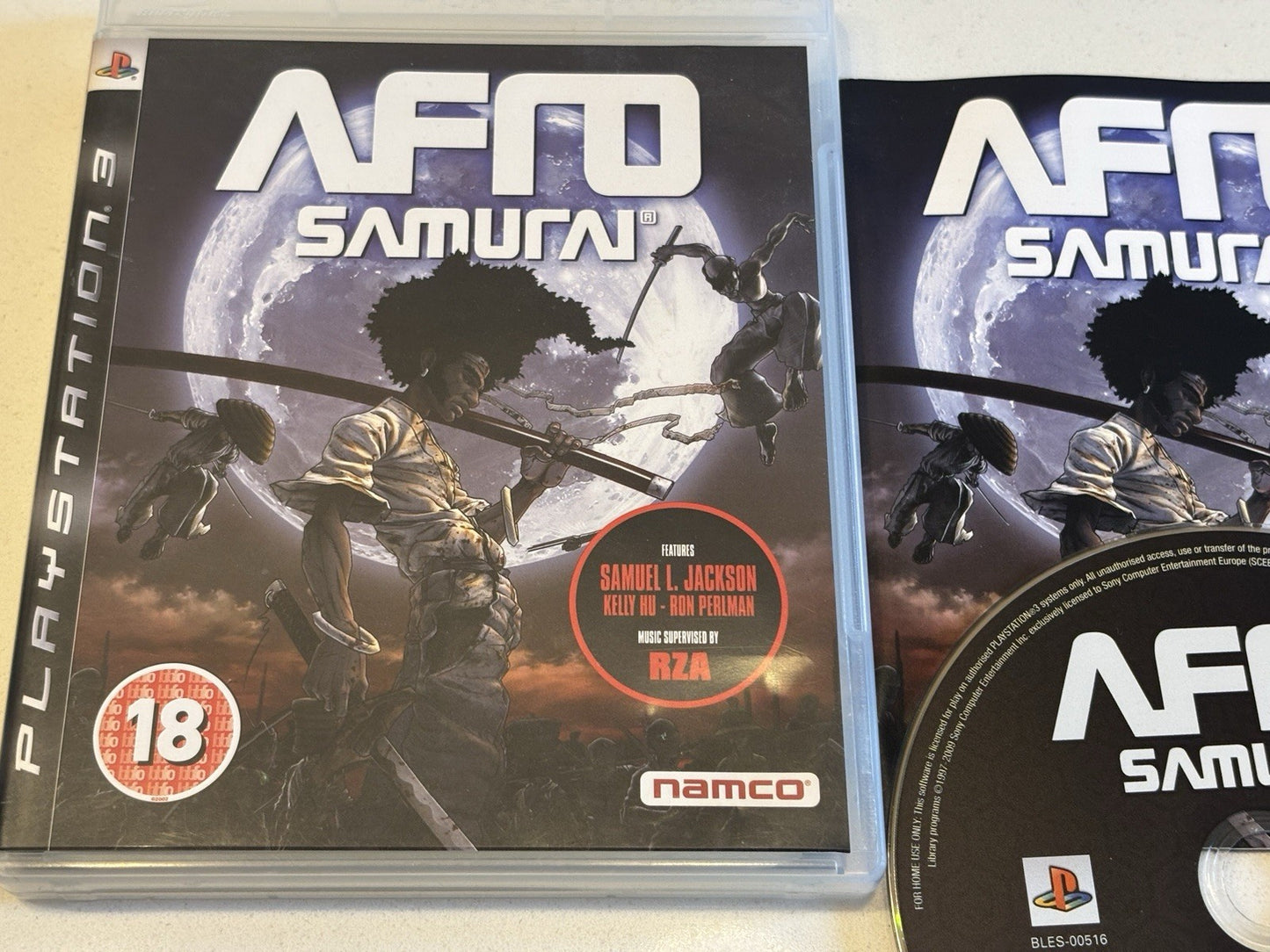 Afro Samurai - Sony PS3 PlayStation 3 Action Adventure Fighting Video Game