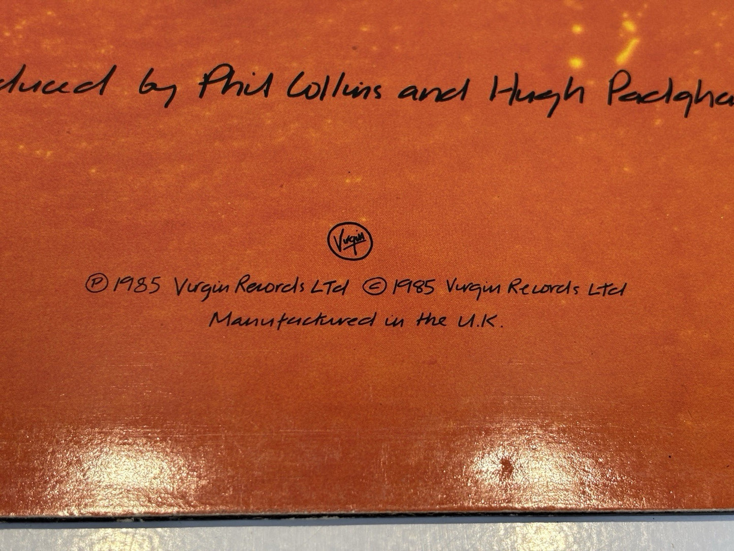 Phil Collins – No Jacket Required -  Vinyl Album - V 2345 - 1985