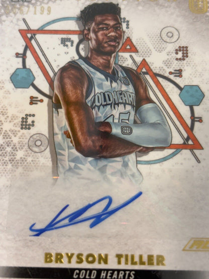 Topps Inception Overtime Elite Bryson Tiller Auto /199 IA-BT4