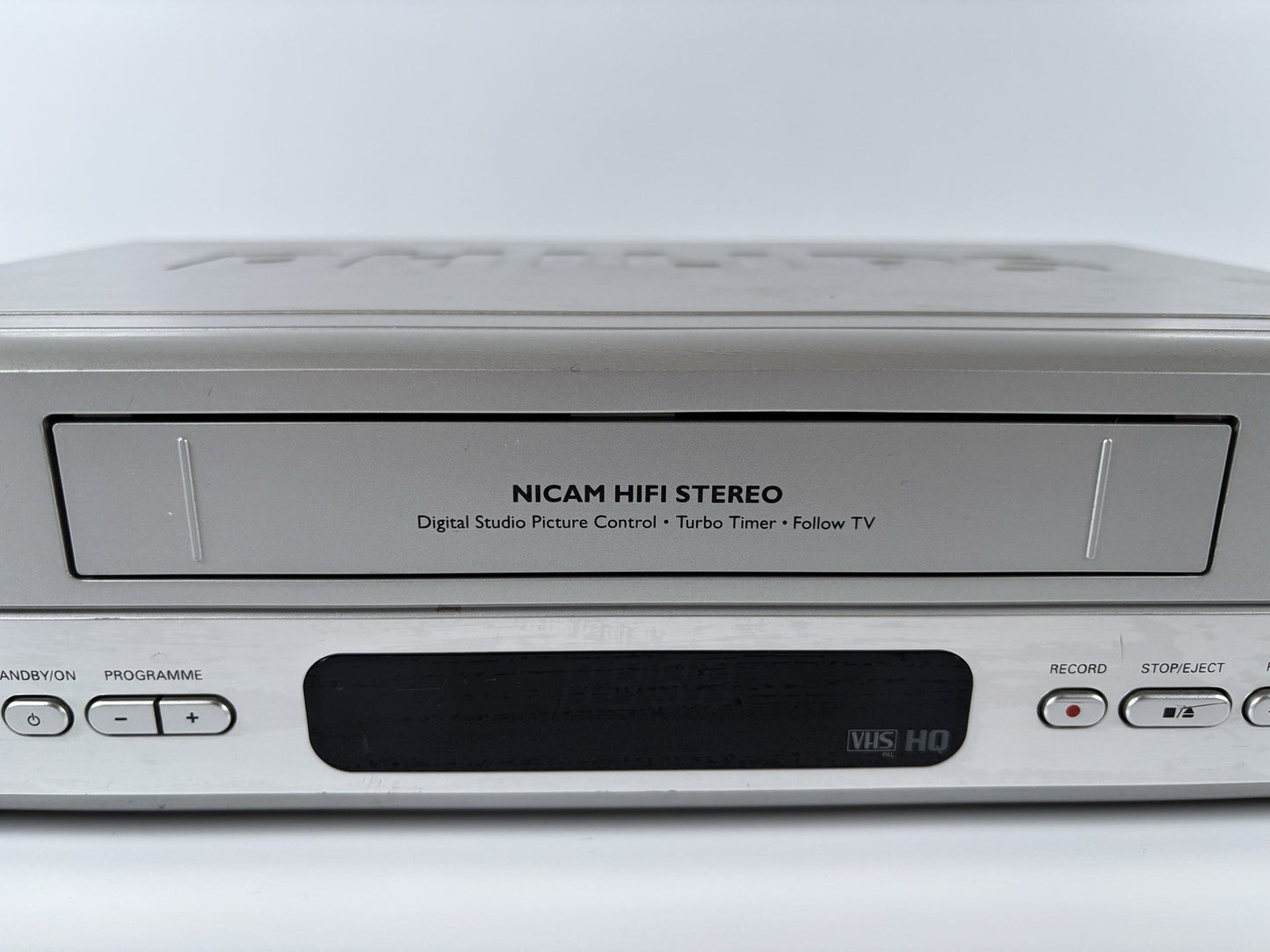 Philips VHS VCR recorder Turbo Drive VR 550 Tested Working No Remote