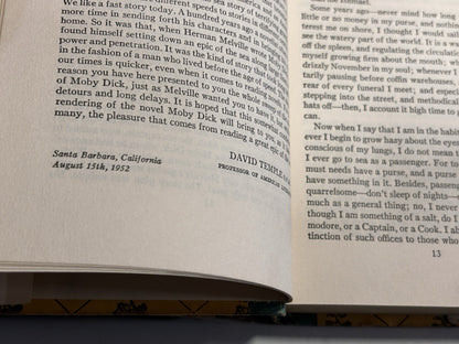 Moby Dick Herman Melville 1952  David Temple   DJ