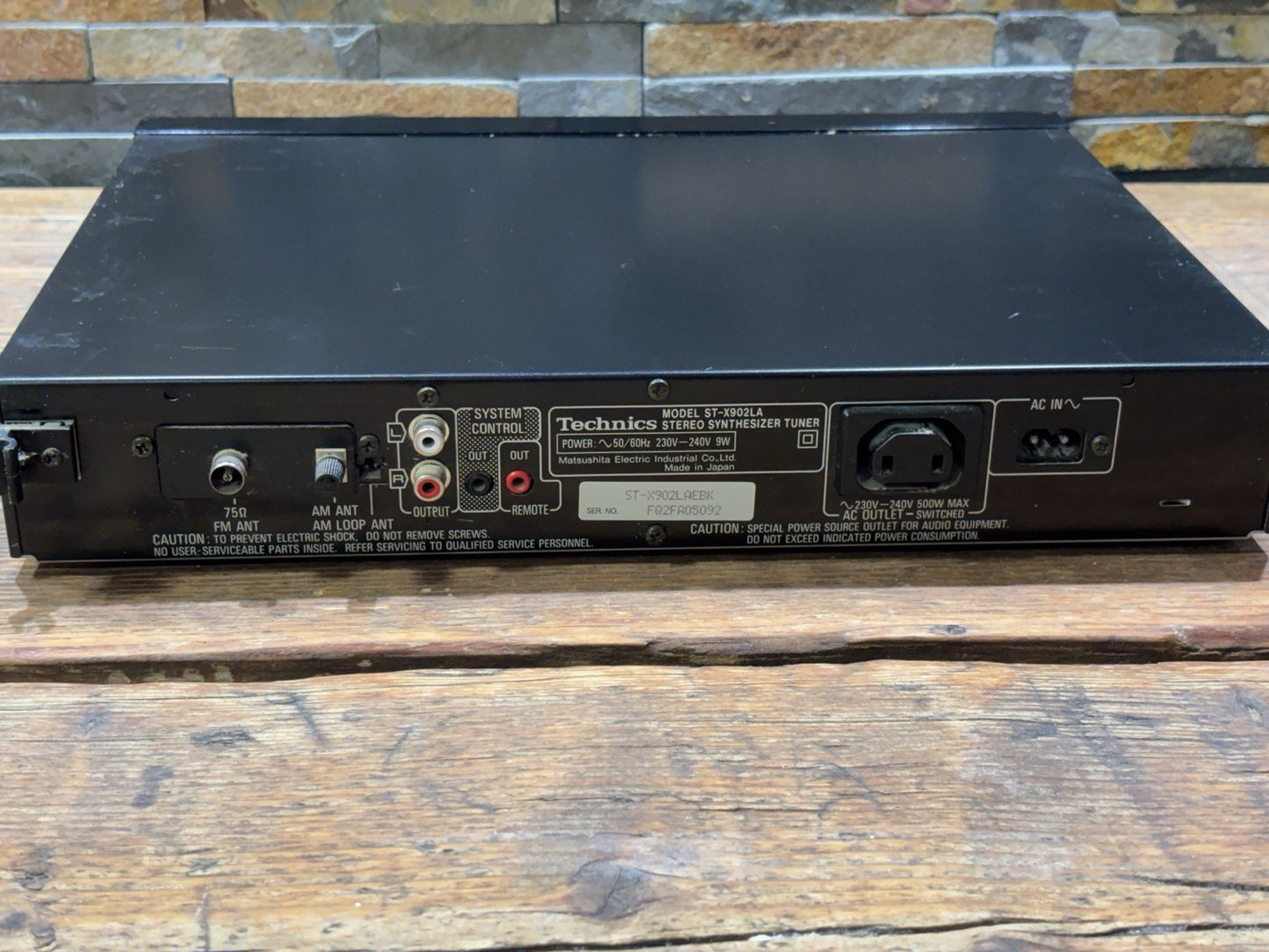 Technics ST-X902L LW/MW/FM Stereo Quartz Synthesizer Radio Tuner Audio & HiFi