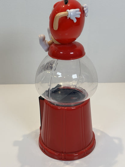M&M's Candy Coin Bank Novelty Dispenser Red M&M