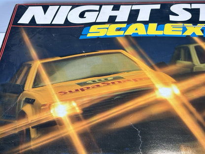 Vintage Scalextric Night Stages Set Tested