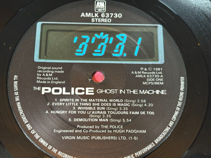 The Police GHOST IN THE MACHINE 1981 UK  1st Press