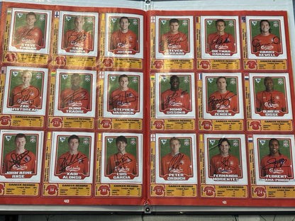 Merlin FA Premier League 06 Hardback Binder COMPLETE Rare Complete Certificate