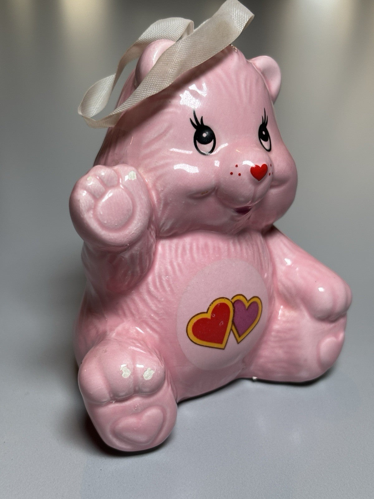 Love A Lot Care Bear Pink Vintage Air Freshener 80's