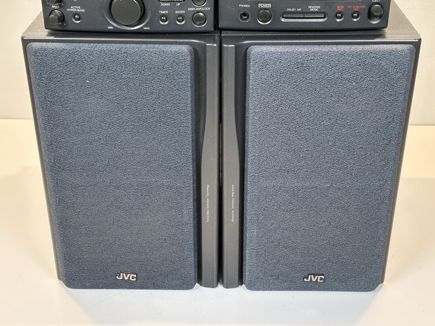 JVC UX-1 Micro Component System CD Tape Tuner Aux Mini Stack System TESTED VGC