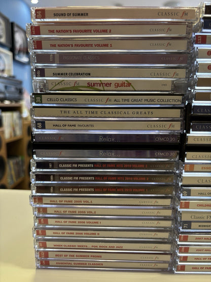 62x Classic FM CD’s Including 4 Double Albums