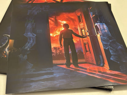 Rare Stranger Things 2 Purple White Splatter 2x LP Vinyl