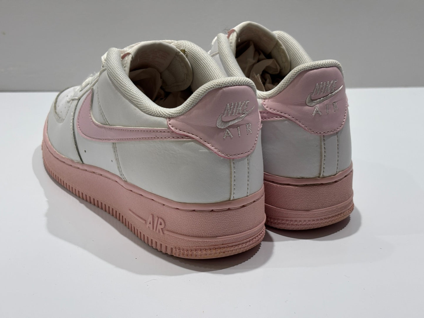 NIKE AIR FORCE 1 LOW ‘WHITE PINK’ SIZE UK 5