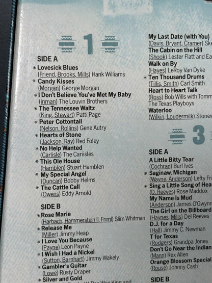 Readers Digest - 150 Top Ten Country Hits RARE 5 Cassettes, Booklet.