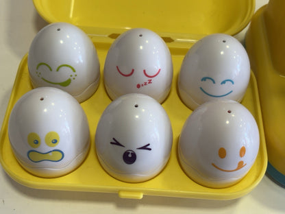 1 X POP UP TOY by FUNTIME & 1 X TOMY Hide and Squeak Eggs Interactive Toy