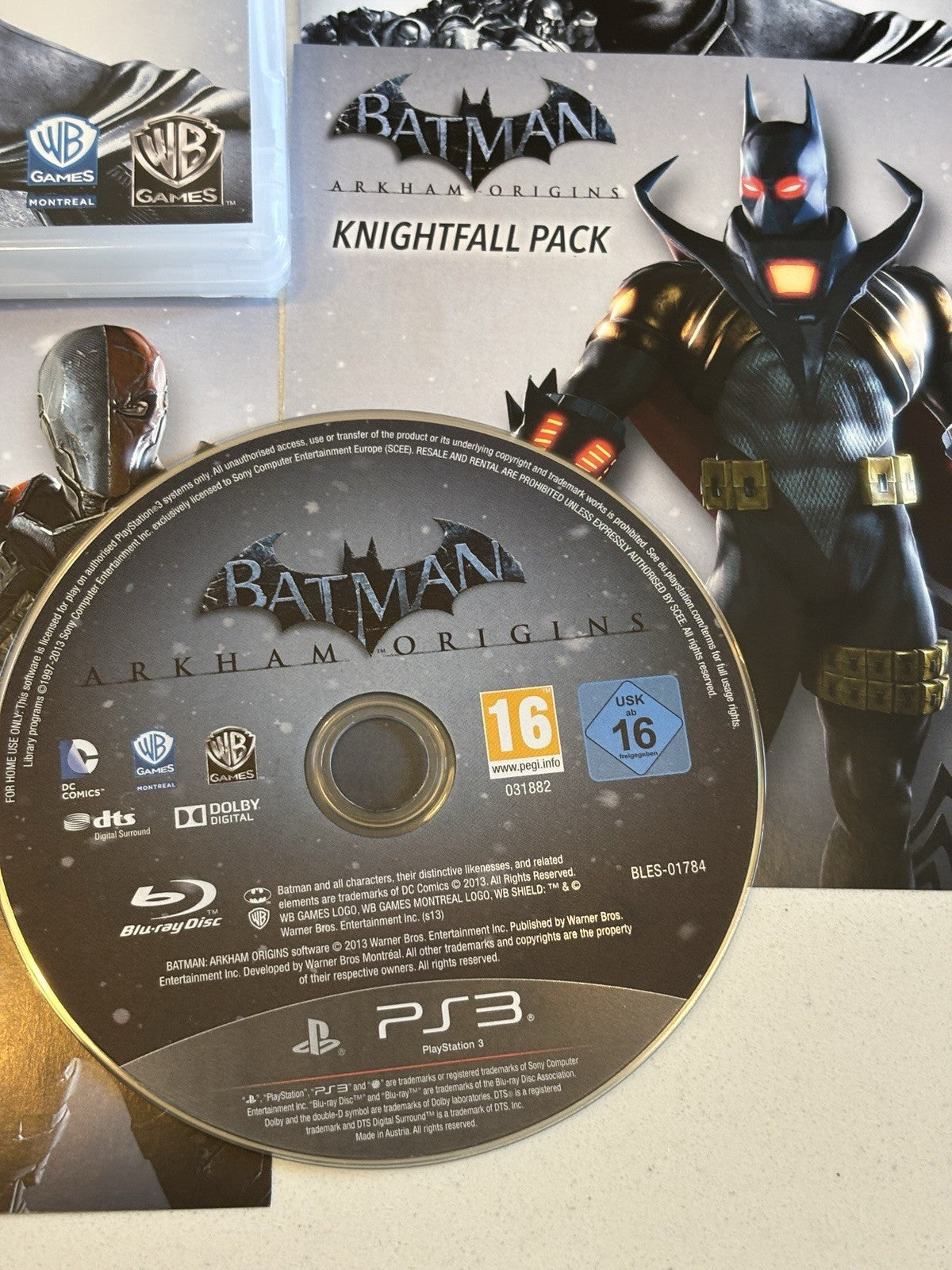 Batman : Arkham Origins - PlayStation 3 Tested & Works