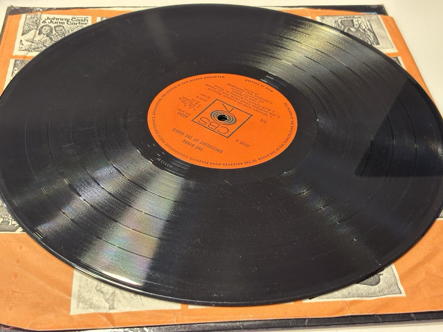 The Byrds Sweetheart Of The Rodeo 1968 UK CBS 1st Press