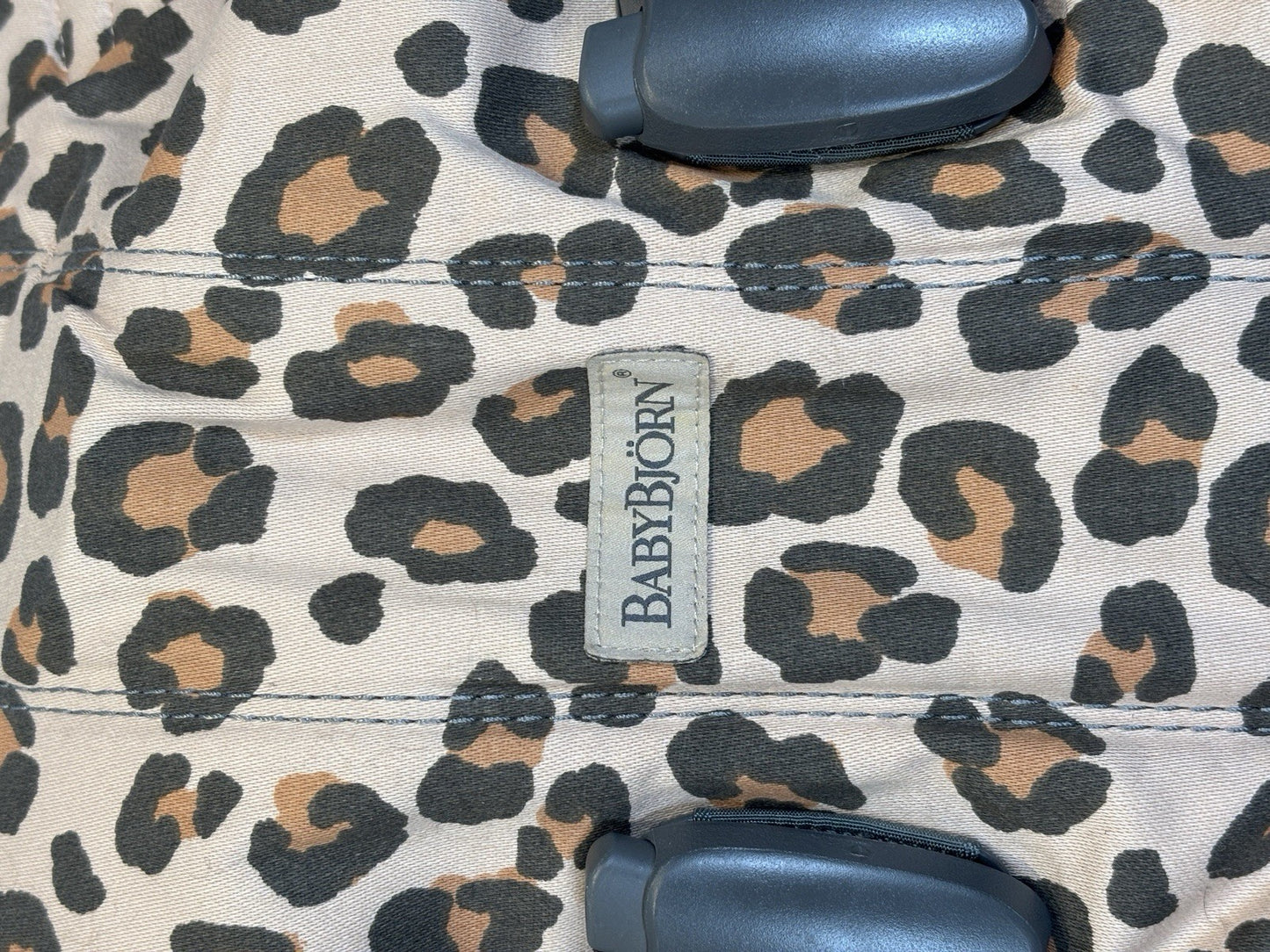 Baby Bjorn Baby Carrier One Comfy Cotton Leopard