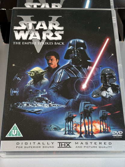 STARWARS TRILOGY 4 Disc Set 4 5 6 + Bonus Material DVD - CG S38