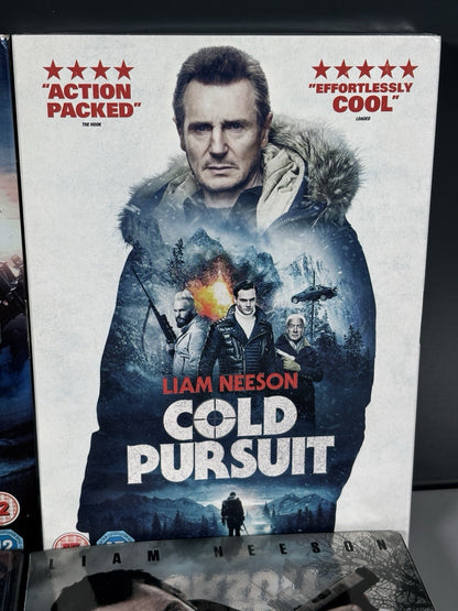 Liam Neeson 7x DVD/Blu-Ray Bundle Action Pack
