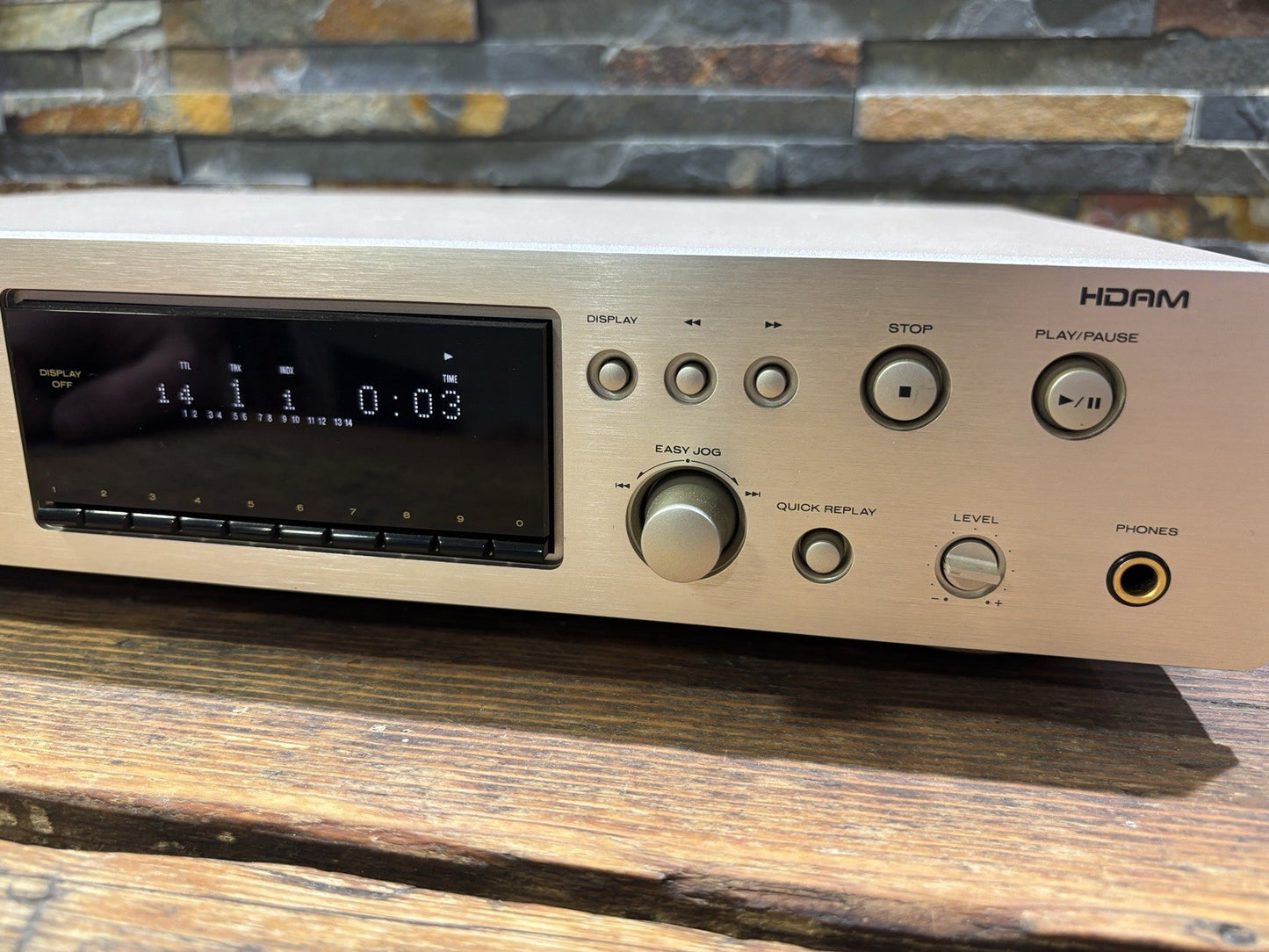 Marantz CD7300 CD Player – CD Text / Pitch Control – MP3 Playback – Working