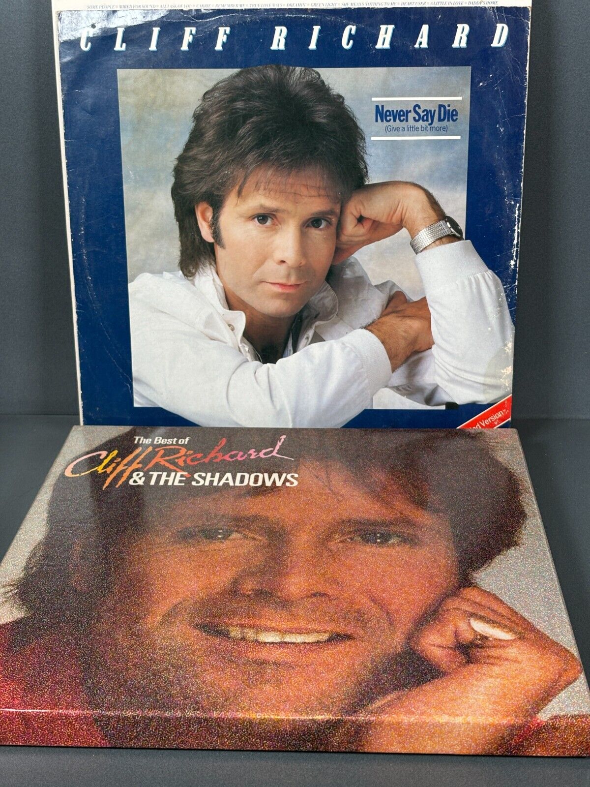 Bundle 8x Cliff Richard Vinyls (including 2x Double, 1x 8 LP Box)