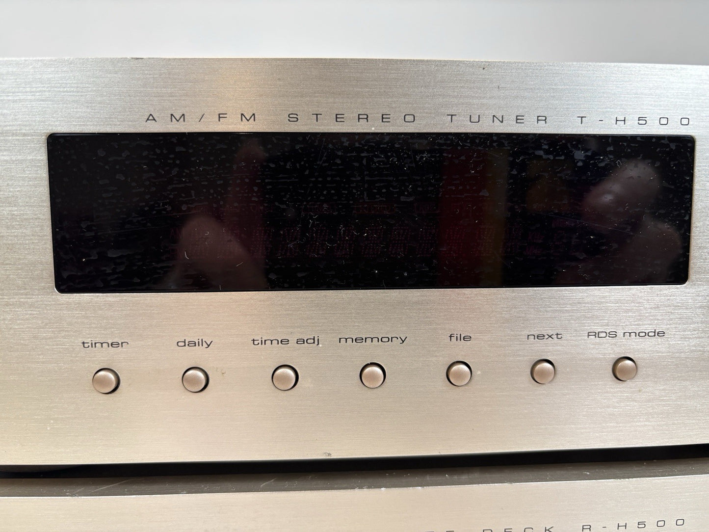Teac Stacking System T-H500 & R-H500 Cassette Deck & Tuner