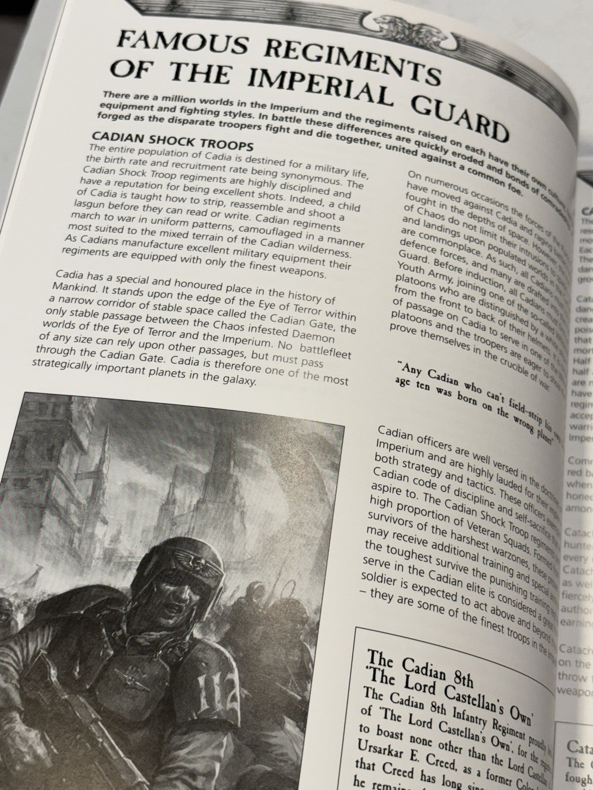 Warhammer 40k Imperial Guard Codex Games Workshop Book Supplement