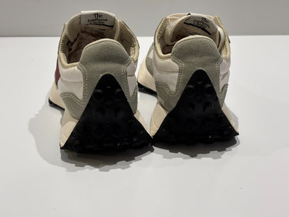 New Balance 327 Trainers -  White Burgundy - Size UK 6