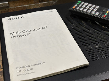 Sony STR-DH810 Multi Channel AV Receiver 7.1 Amplifier Tested Working