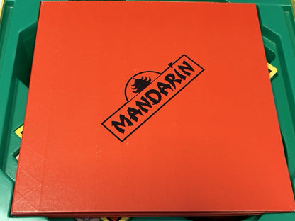 Mattel Mandarin Board Game 1990 Complete Used Once