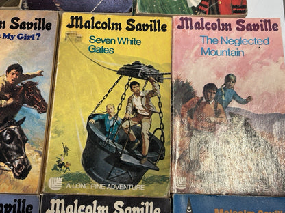 11x Malcolm Saville Paperback Books