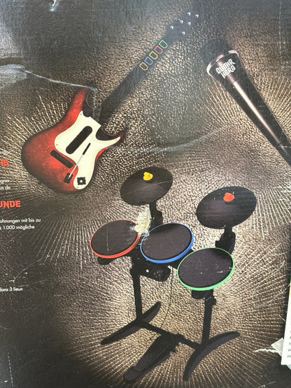 Guitar Hero Warriors Of Rock Drum set Kit Band PS3 band hero 3 Games Included