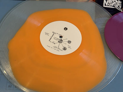 Main Source  LP AND 7" Breaking Atoms VMP Orange Vinyl Me Please Record