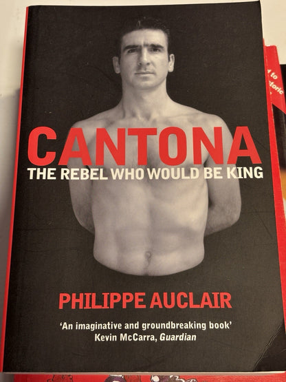 Eric Cantona Book Bundle Manchester United
