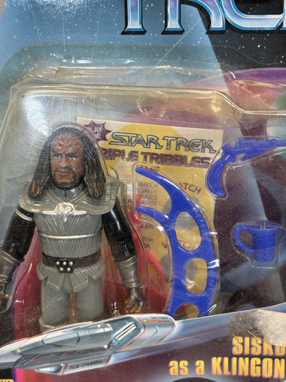 Playmates Star Trek 3.75" Sisko as a Klingon and Edith Keeler Action Figure