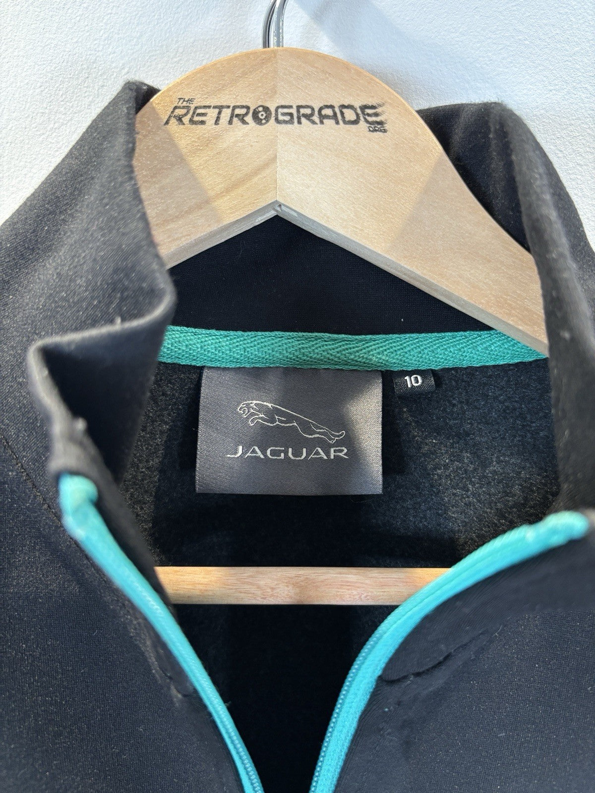 FORMULA-E Jaguar Racing Team 1/4 Zip Sweatshirt Womens Size 10