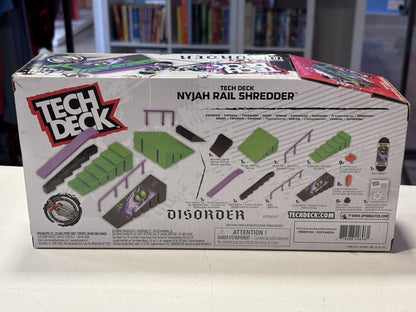 Tech Deck Nyjah Rail Shredder Skateboarding Accessory Fingerboard Sealed
