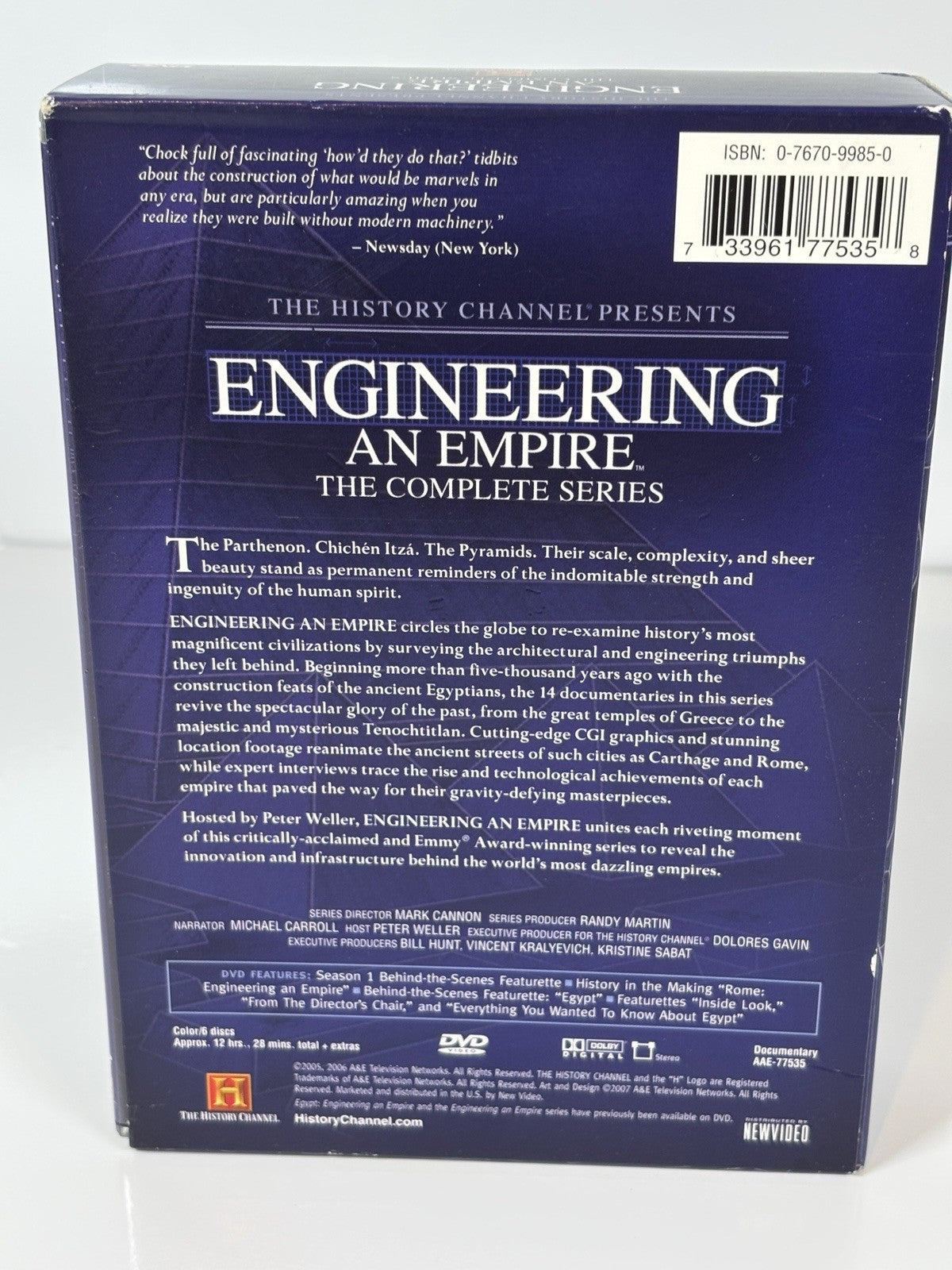 Engineering an Empire: The Complete Series (6-Disc Collector's Ed... - DVD  7AVG