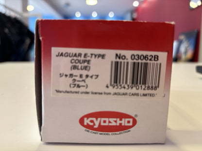 1/43  KYOSHO JAGUAR E-TYPE Coupe (Blue)   #03062B 1 Of 4,200