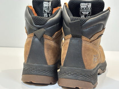 Timberland Men's Pro Iconic Safety Boot - Brown Size UK 6