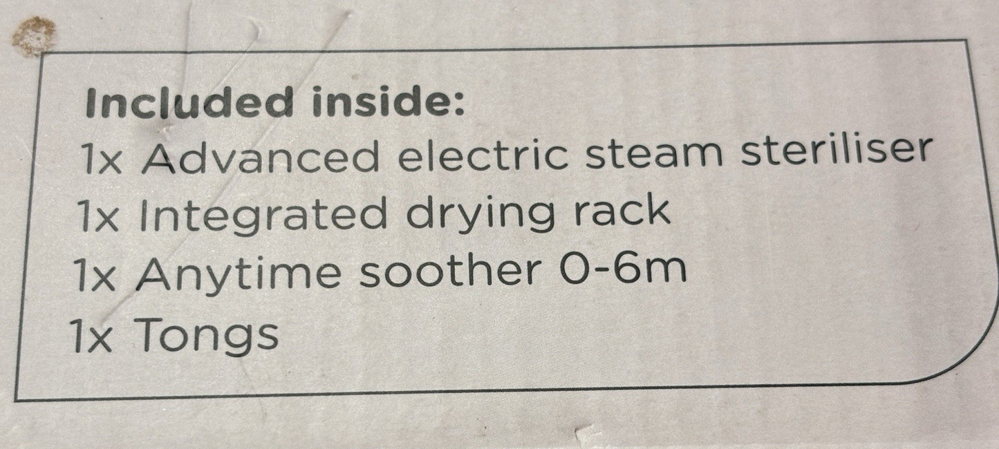 Tommee Tippee Super Steam Advanced Electric Steriliser