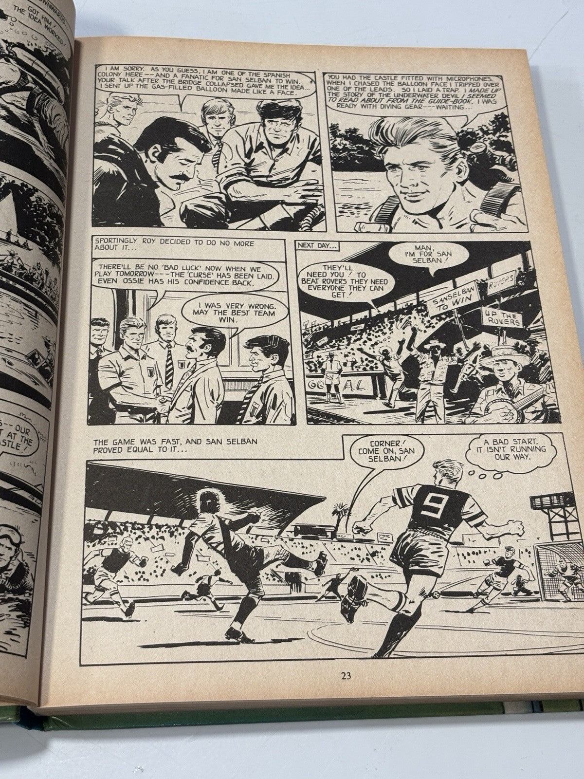 Roy Of The Rovers Annual 1969 Vintage Annual Unclipped No Inscriptions VGC