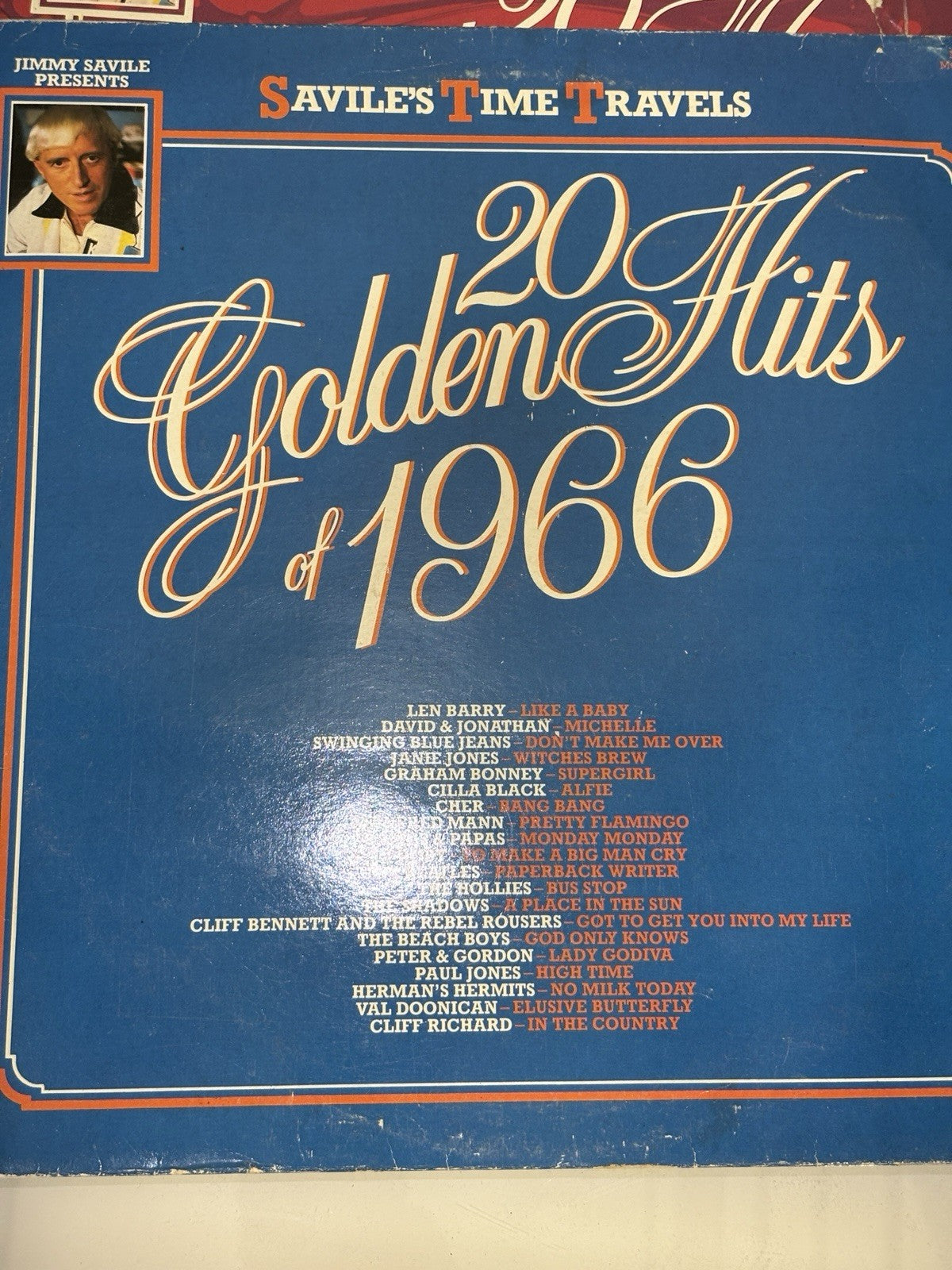 4x 20 GOLDEN HITS 1957, 1965, 1966, 1967 SAVILE’S TIME TRAVELS - VINYL 12" LP x4